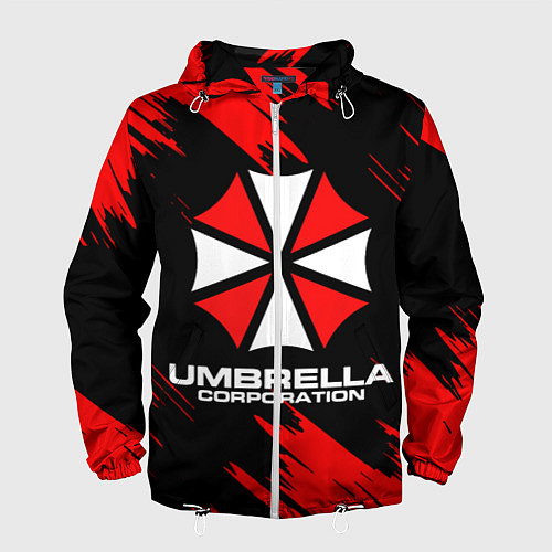 Мужская ветровка Umbrella Corporation / 3D-Белый – фото 1