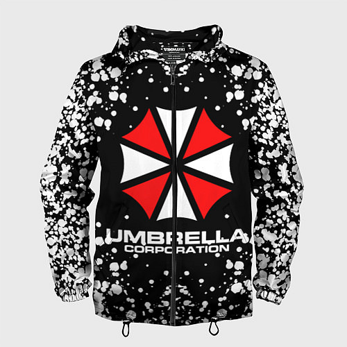 Мужская ветровка Umbrella Corporation / 3D-Черный – фото 1