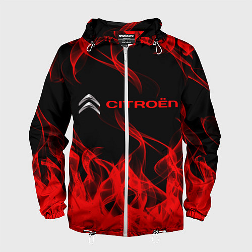 Мужская ветровка CITROЁN / 3D-Белый – фото 1