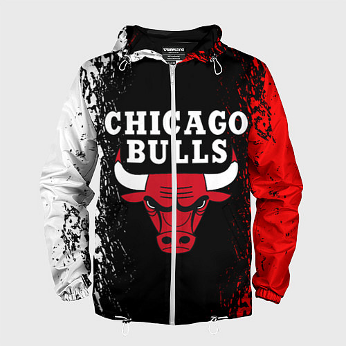 Мужская ветровка CHICAGO BULLS / 3D-Белый – фото 1