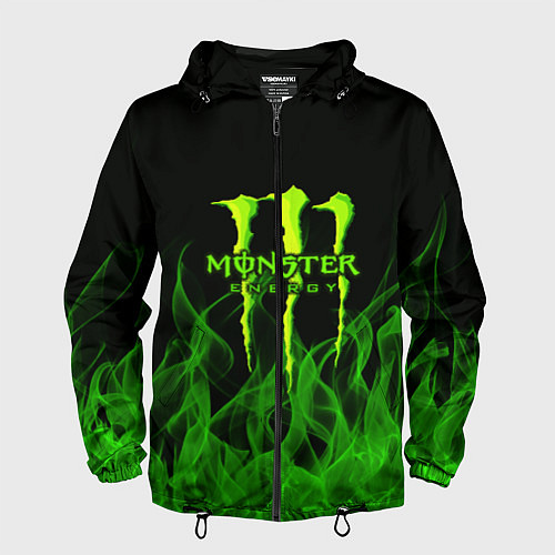 Мужская ветровка MONSTER ENERGY / 3D-Черный – фото 1