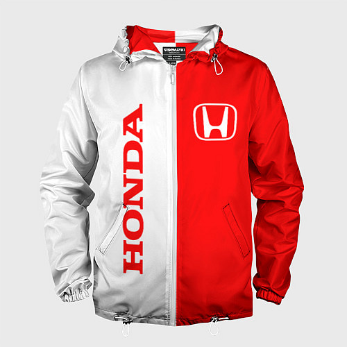 Мужская ветровка HONDA / 3D-Белый – фото 1