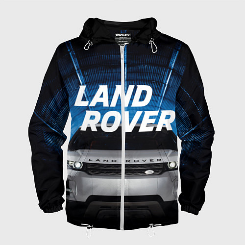 Мужская ветровка LAND ROVER / 3D-Белый – фото 1