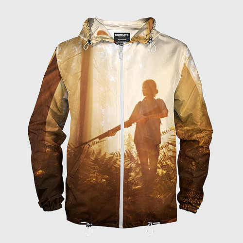 Мужская ветровка THE LAST OF US / 3D-Белый – фото 1