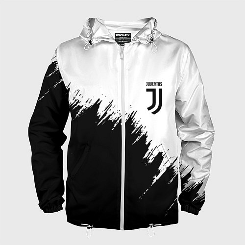 Мужская ветровка JUVENTUS / 3D-Белый – фото 1