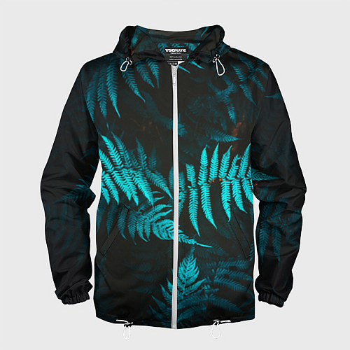 Мужская ветровка ПАПОРОТНИК / 3D-Белый – фото 1