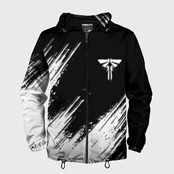 Ветровка с капюшоном мужская The Last of Us: Part 2, цвет: 3D-черный