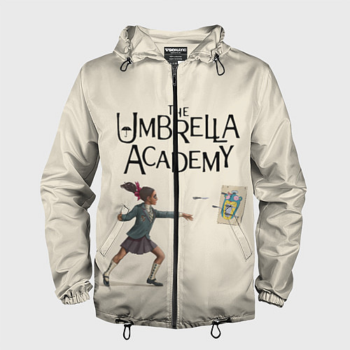 Мужская ветровка The umbrella academy / 3D-Черный – фото 1