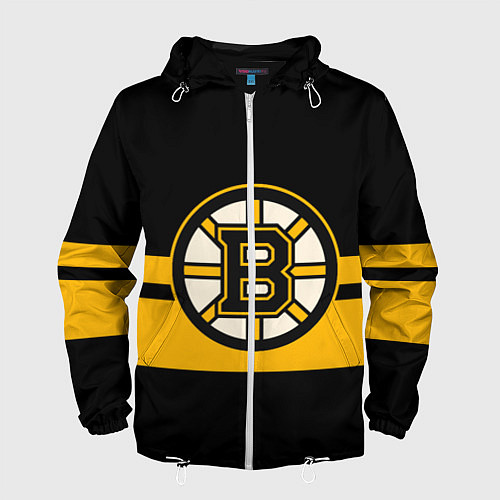 Мужская ветровка BOSTON BRUINS NHL / 3D-Белый – фото 1