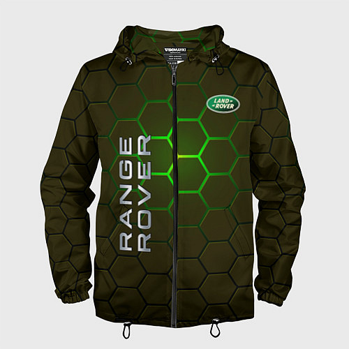 Мужская ветровка Land Rover / 3D-Черный – фото 1