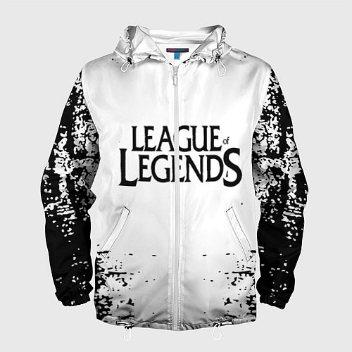 Мужская ветровка League of legends / 3D-Белый – фото 1