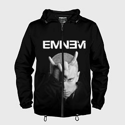 Ветровка с капюшоном мужская EMINEM, цвет: 3D-черный