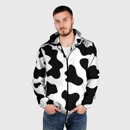 Мужская ветровка Му-му / 3D-Черный – фото 3