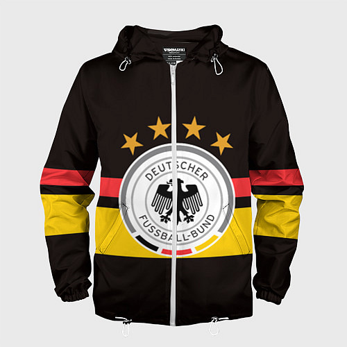 Мужская ветровка СБОРНАЯ ГЕРМАНИИ / 3D-Белый – фото 1