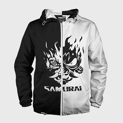 Мужская ветровка SAMURAI / 3D-Белый – фото 1