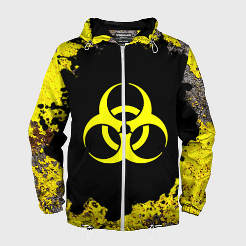 Мужская ветровка BIOHAZARD / 3D-Белый – фото 1