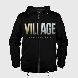 Ветровка с капюшоном мужская Resident Evil Village, цвет: 3D-черный