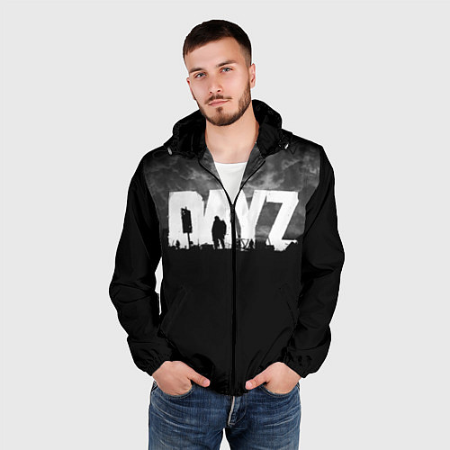 Мужская ветровка DAYZ ДЕЙЗИ / 3D-Черный – фото 3