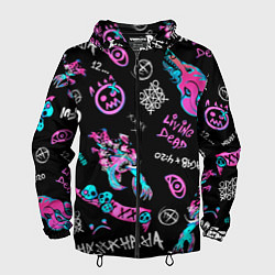 Ветровка с капюшоном мужская CS GO, цвет: 3D-черный