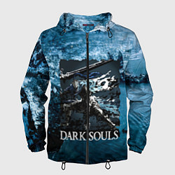 Ветровка с капюшоном мужская DARKSOULS Project Dark, цвет: 3D-черный