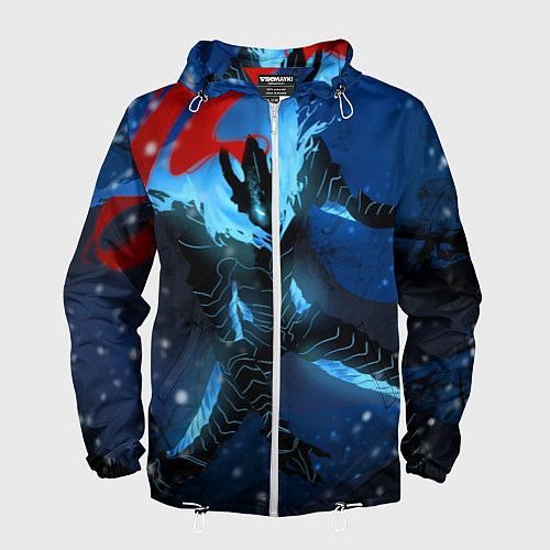 Мужская ветровка Поднятие уровня Аниме / 3D-Белый – фото 1