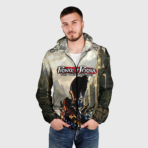 Мужская ветровка Prince of Persia демон / 3D-Черный – фото 3