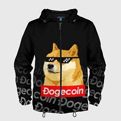 Мужская ветровка DOGECOIN DOGE ДОГИКОИН