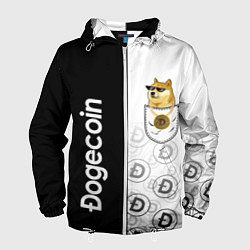 Мужская ветровка DOGECOIN DOGE КАРМАН