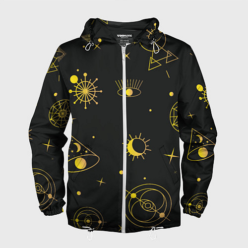 Мужская ветровка Эзотерика / 3D-Белый – фото 1