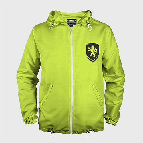 Мужская ветровка Форма Чехия гостевая / 3D-Белый – фото 1