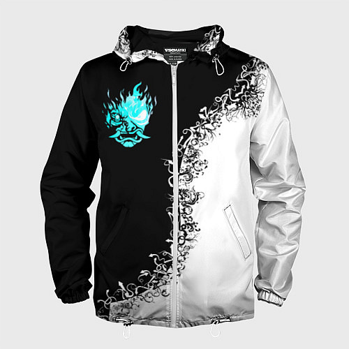 Мужская ветровка Инверсия / 3D-Белый – фото 1