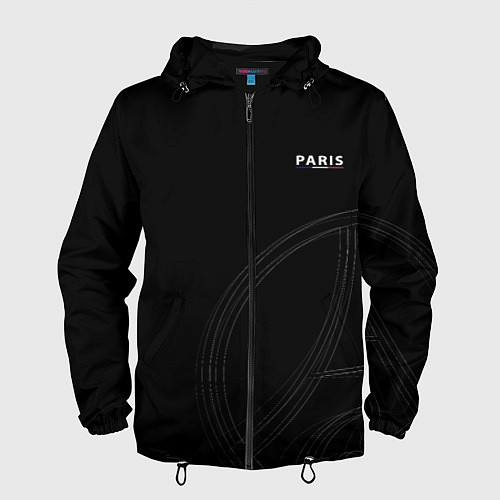 Мужская ветровка PSG Core Big Logo Black New 202223 / 3D-Черный – фото 1