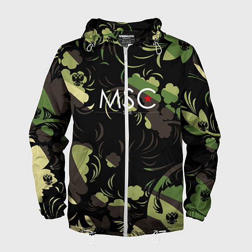 Мужская ветровка Russia Камуфляж New 202223 / 3D-Белый – фото 1