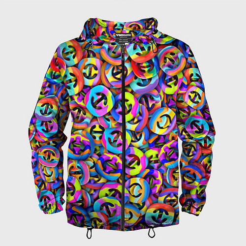 Мужская ветровка Снаперсы / 3D-Черный – фото 1