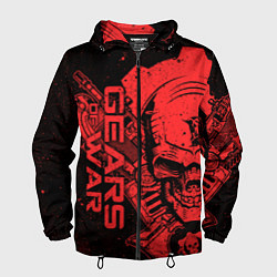 Ветровка с капюшоном мужская Gears 5 - Gears of War, цвет: 3D-черный