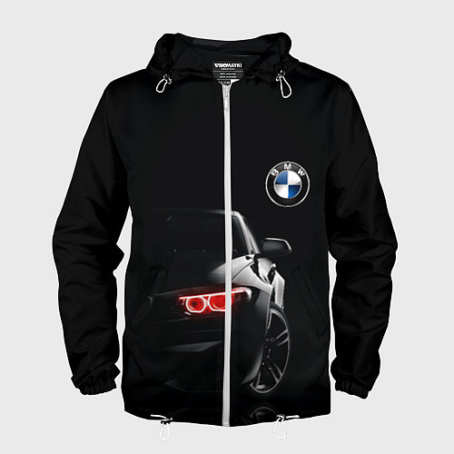 Мужская ветровка BMW МИНИМЛ / 3D-Белый – фото 1