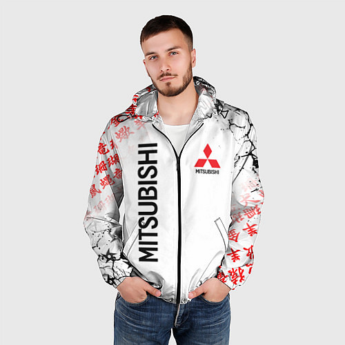 Мужская ветровка MITSUBISHI JAPAN STYLE SAMURAI AUTO / 3D-Черный – фото 3