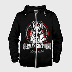 Мужская ветровка Немецкая Овчарка German Shepherd -1
