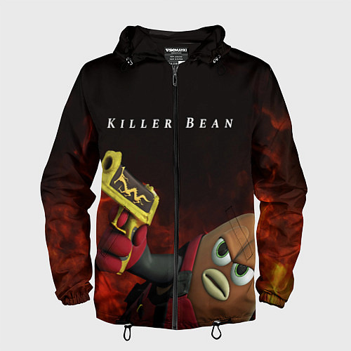 Мужская ветровка Убить Боба / 3D-Черный – фото 1