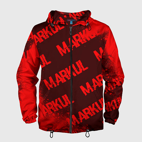 Мужская ветровка Markul - Краска / 3D-Черный – фото 1