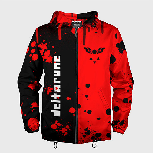 Мужская ветровка Deltarune black & red / 3D-Черный – фото 1