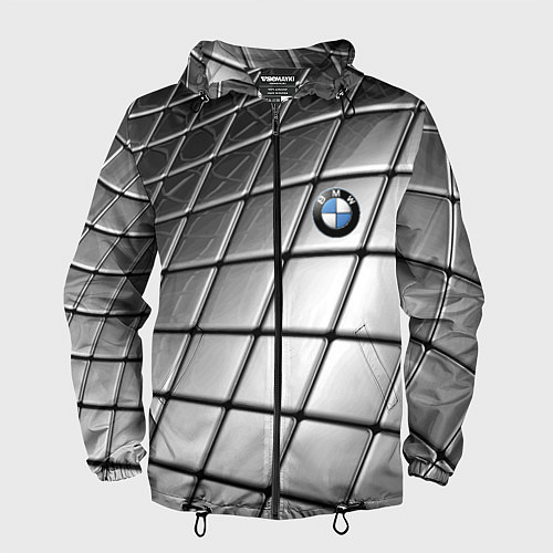 Мужская ветровка BMW pattern 2022 / 3D-Черный – фото 1