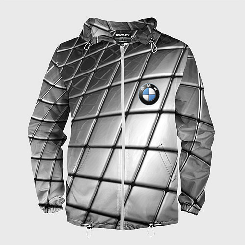 Мужская ветровка BMW pattern 2022 / 3D-Белый – фото 1