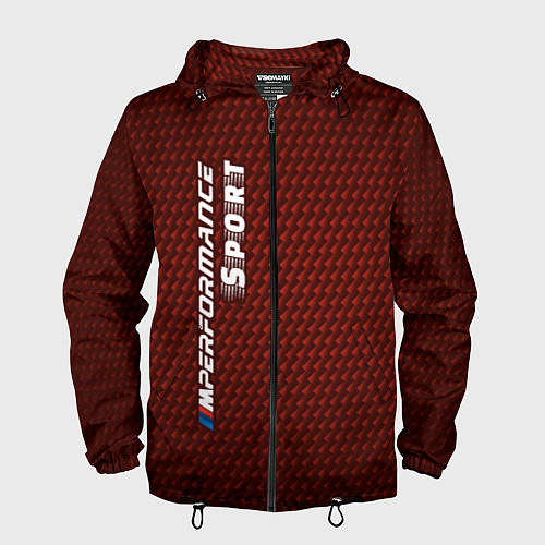 Мужская ветровка BMW Sport Карбон / 3D-Черный – фото 1