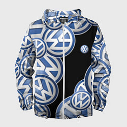 Мужская ветровка Volkswagen logo Pattern