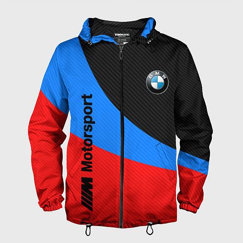 Мужская ветровка BMW MOTOSPORT 2022 / 3D-Черный – фото 1