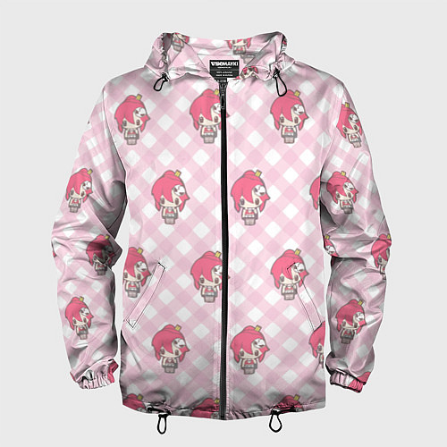 Мужская ветровка Yoko pattern / 3D-Черный – фото 1