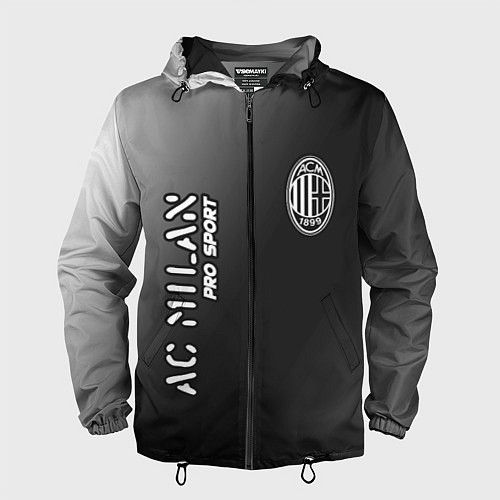 Мужская ветровка AC MILAN AC Milan Pro Sport / 3D-Черный – фото 1