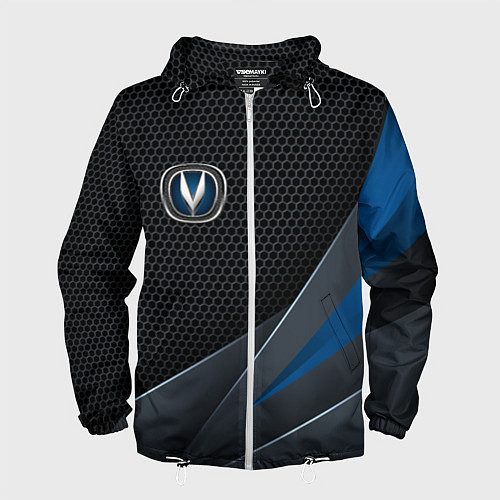 Мужская ветровка ЧАНГАН SCI-FI BLUE CHANGAN / 3D-Белый – фото 1