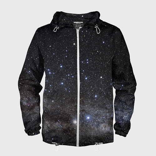 Мужская ветровка Космический космос / 3D-Белый – фото 1